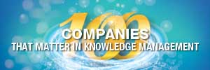 eGain in KMWorld 100 Companies That Matter in Knowledge management list 2021