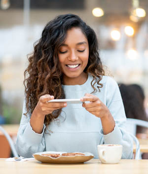 Customers share their experience on social media